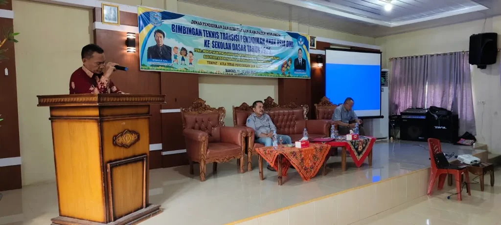 Dinas Pendidikan dan Kebudayaan Kabupaten Merangin Gelar Bimbingan Teknis Transisi Pendidikan Anak Usia Dini
